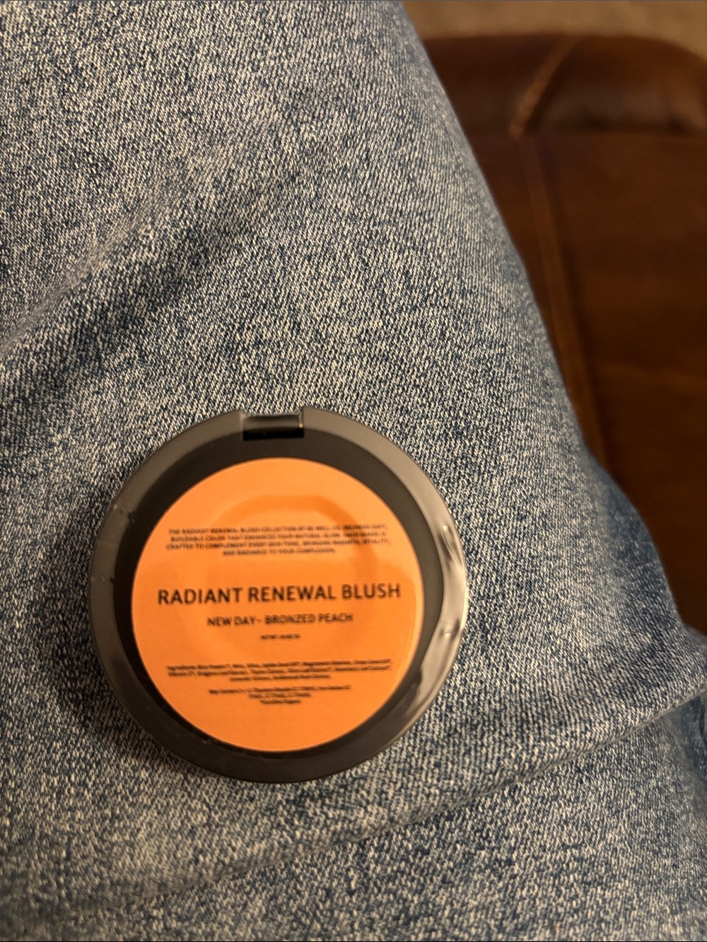 Be Well Co. Radiant Renewal Blush. New Day Bronzed Peach. - Picture 2 of 2